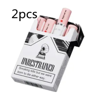 Creative Cigarette Lipstick Set 4 Colors Matte Long Lasting Waterproof Matt Lip Stick Tube Nude Red Lips Makeup - Bellarte Enchanté Creative Cigarette Lipstick Set 4 Colors Matte Long Lasting Waterproof Matt Lip Stick Tube Nude Red Lips Makeup